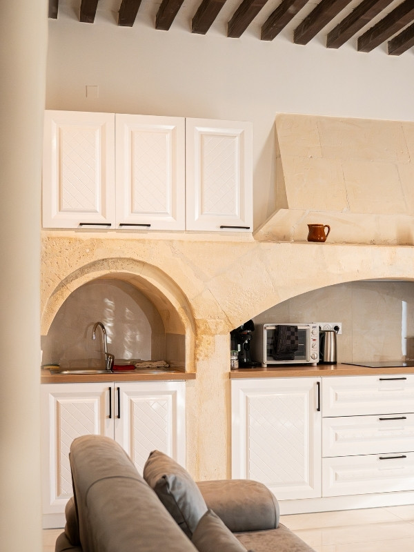 Hébergement de charme Arles - Domaine de la Batelle - Appartement 2 - Cuisine