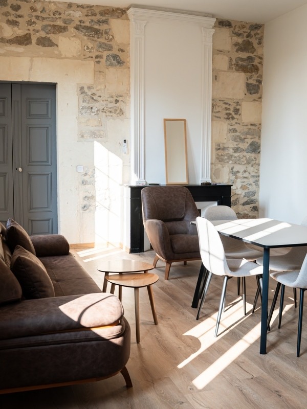 Hébergement de charme Arles - Domaine de la Batelle - Appartement 3 - Salon